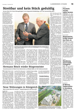 Neue Wohnungen in Königreich Buxtehuder Tageblatt November 2021